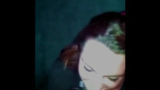 beautiful clothed cum in mouth and on face