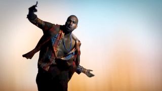 kim kardashian - topless in music video