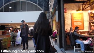 LITTLESUBGIRL – PUBLIC BLOWJOB SUPERMARKET & NAKED MALL