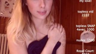 prncessbubgum boob slip at the start 30/12/17