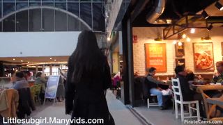 Littlesubgirl in Public Blowjob Supermarket & Naked Mal