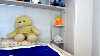 ivy.satinee double dildo masturbation good smile part.1