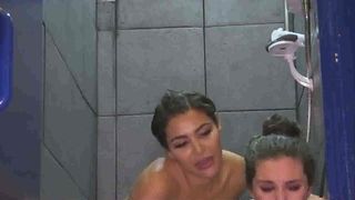 Olivia and Lori shower