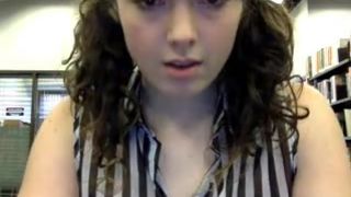 tiggerrosey takes bra off in public library