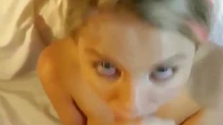 Facial gourmandise cum 4 ( slow motion )