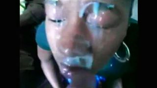 Facial gourmandise cum 2 ( slow motion )