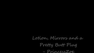 PrincessZoe Pretty buttplug in private premium video