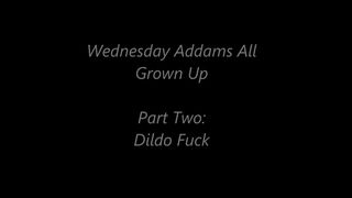 LunaRoux Wednesday Addams Dildo Fuck in private premium video