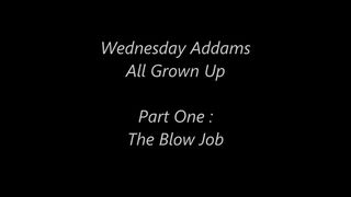 LunaRoux Wednesday Addams BlowJob in private premium video