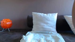 Miiiawallace stripping during pole dance