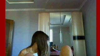 Melenna1 showing pussy