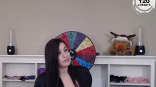 Beauty Belle Tits Popping Out Robe