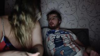 Hello_x_pussy sucking bf's dick