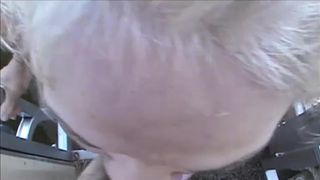 Nadine beach blowjob