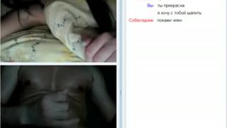 Chatroulette Flashing in videochat part 2