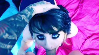 MechaMusume Sukumizu Cum POV in private premium video