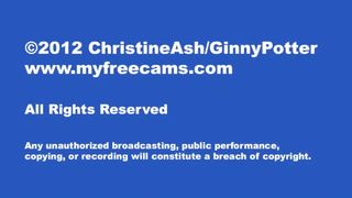 GinnyPotter and ChristineAsh nylons in private premium video
