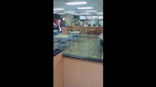 Whitney Wisconsin Burger King lick