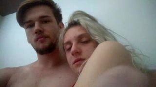 sexy couple foreplay