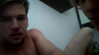 sexy couple foreplay