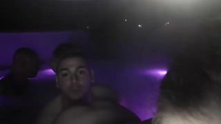 hottub orgy - cum on sweet tits