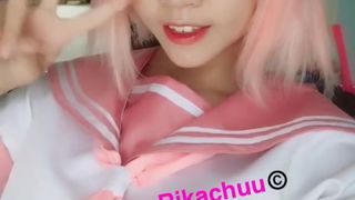 Rikachuu - Astolfo Cosplay Trap ( Fate )