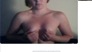 Chatroulette 41 Horny Girl Masturbate Take Orgasm