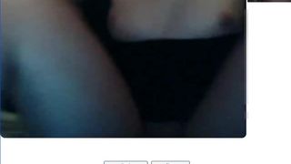 Chatroulette 41 Horny Girl Masturbate Take Orgasm