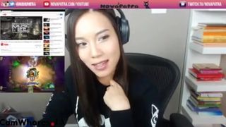 NovaPatra - Leaves Twitch On and Then Faps in private