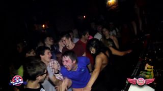 amateur drunk russian prostitute in night club