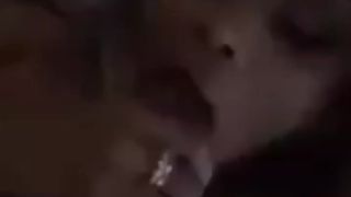 Blac Chyna suck two black dicks