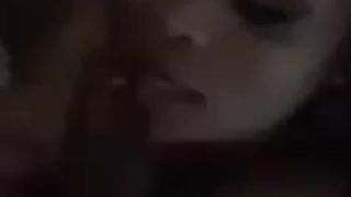 Blac Chyna suck two black dicks