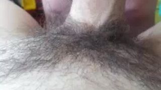 anon babe caresses cock