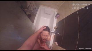 ManyVids AlexisWilde Shower Facial Premium Video HD