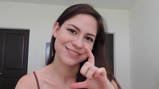 Ashley Alban Mouth Measuring in private premium video