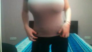 Go on Amalia stretch that fucking shirt