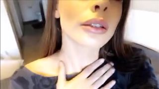 Allison Parker masturbates with the device