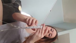 Shesleah Measuring My Breasts in private premium video