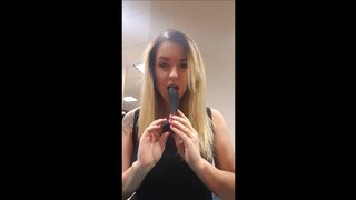 Shesleah Leah Got Off At College In The Library in private premium video