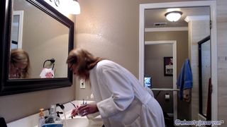 JessRyan Moms Morning Ritual Brush Floss Gargle in private premium video