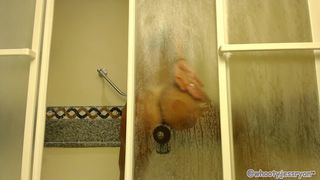 JessRyan Honeymoon Shower Time in private premium video