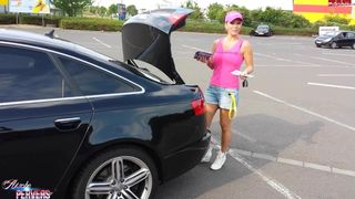 Aische Pervers Public Fremdgeblasen An Der Autobahn 12.08.13 in private premium video