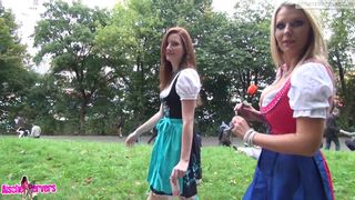 Aische Pervers Pornocasting Auf Dem Oktoberfest in private premium video