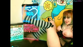 BabyZelda Virgin TREMBLING DOUBLE PENETRATE 2 Cums in private premium video