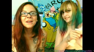 BabyZelda RiverBrooks FIRST TIME W BabyZelda NAKED in private premium video