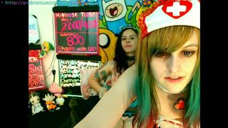 BabyZelda Nurse Zelda Maid River BOTH CUM Big Cock in private premium video