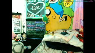 BabyZelda Lollipop 2 CUMS PantyStuff HuniePop HOUR in private premium video