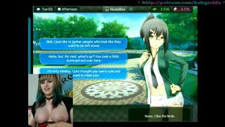 BabyZelda Lollipop 2 CUMS PantyStuff HuniePop HOUR in private premium video