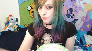 BabyZelda EAT CEREAL With Me Virtually OM NOM NOM in private premium video