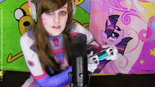 BabyZelda ASMR DVas FiRST TiME  OVERWATCH PORN in private premium video